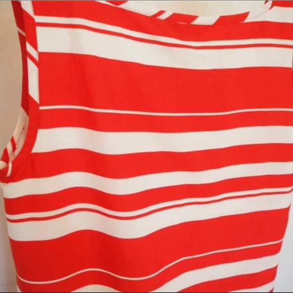 TOMMY HILFIGER-🧨🇺🇸⭐️ Perfect Summer/4th of July Dress w/Red & White Stripe - Picture 9 of 9